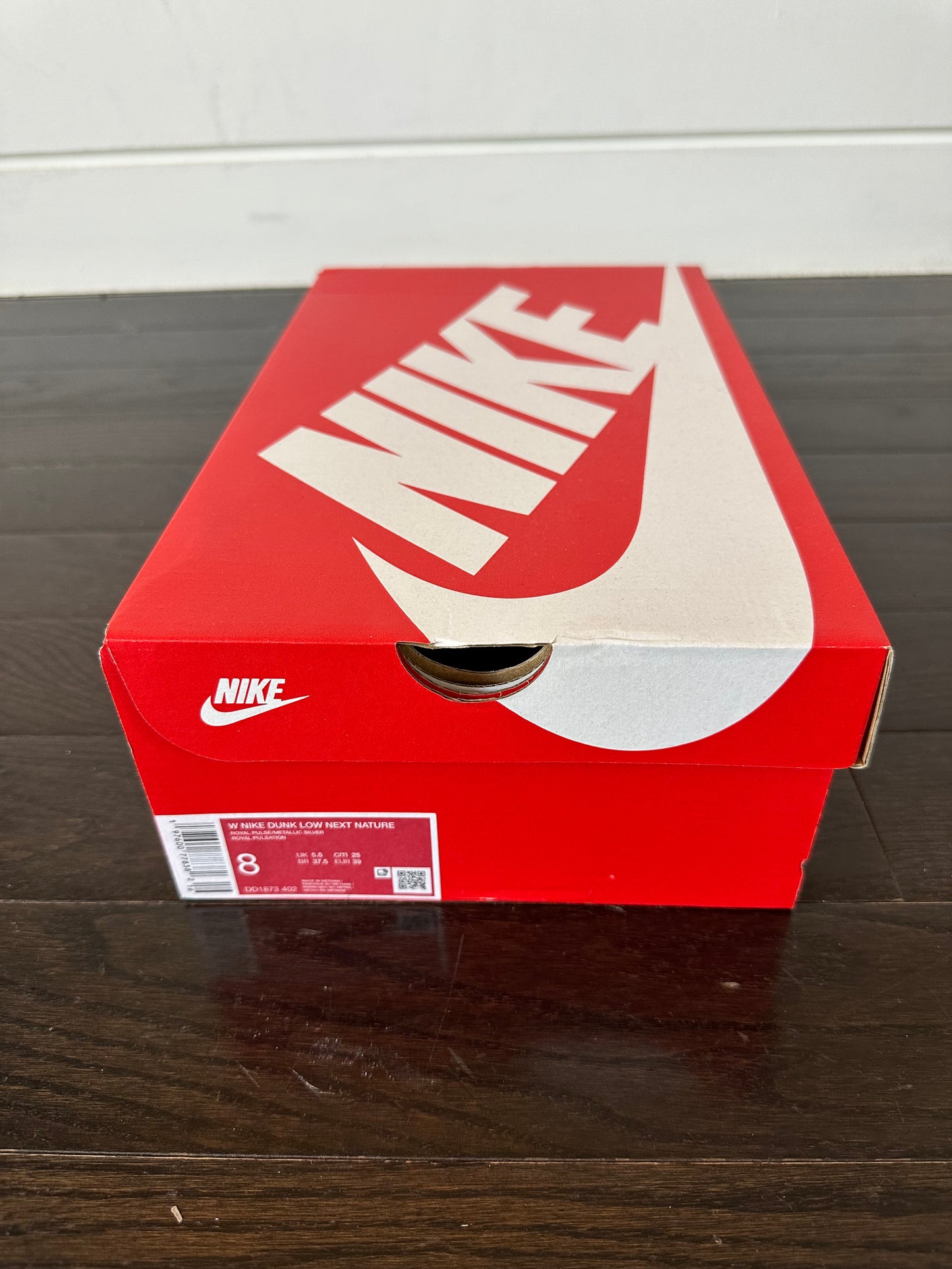 Brand New Women's Nike Dunk Low Next Nature 'Royal Pulse' Size 8