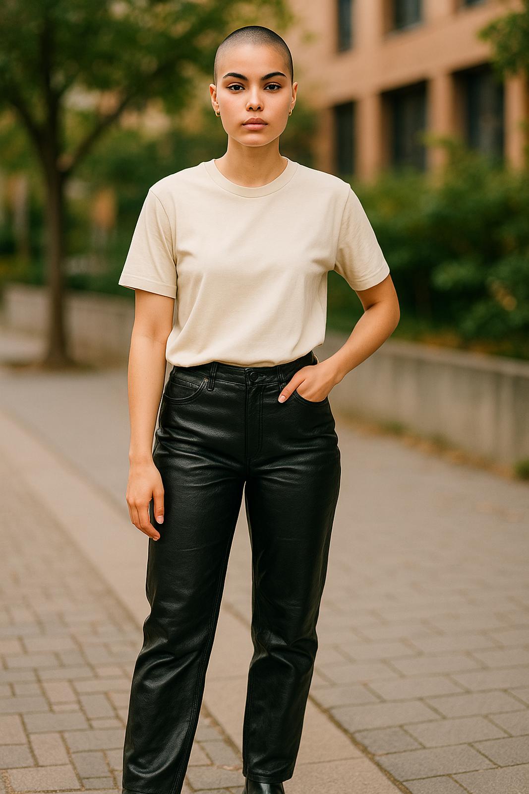 Wilfred Faux Leather Pants - Size 0