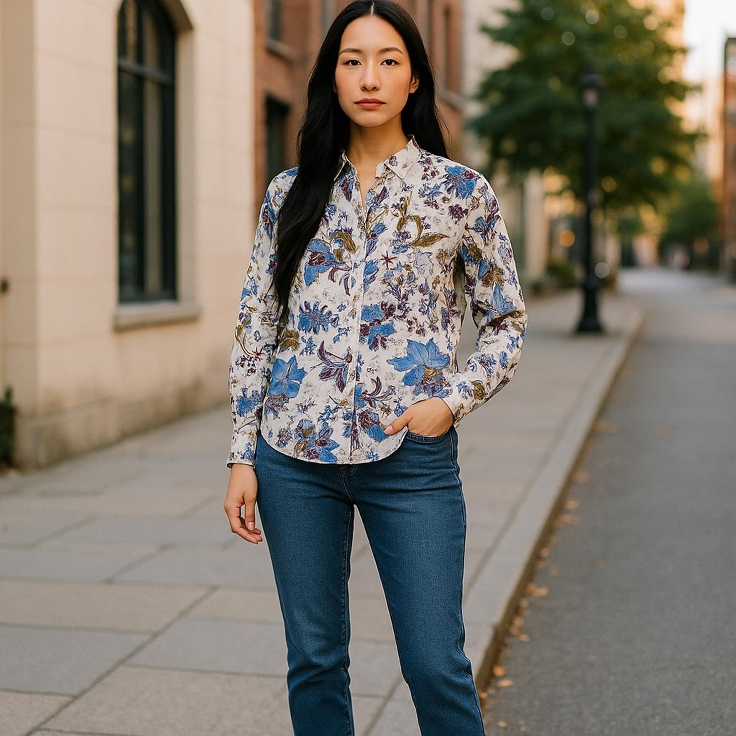 Isabel Marant Catchell Floral Shirt - Size 36