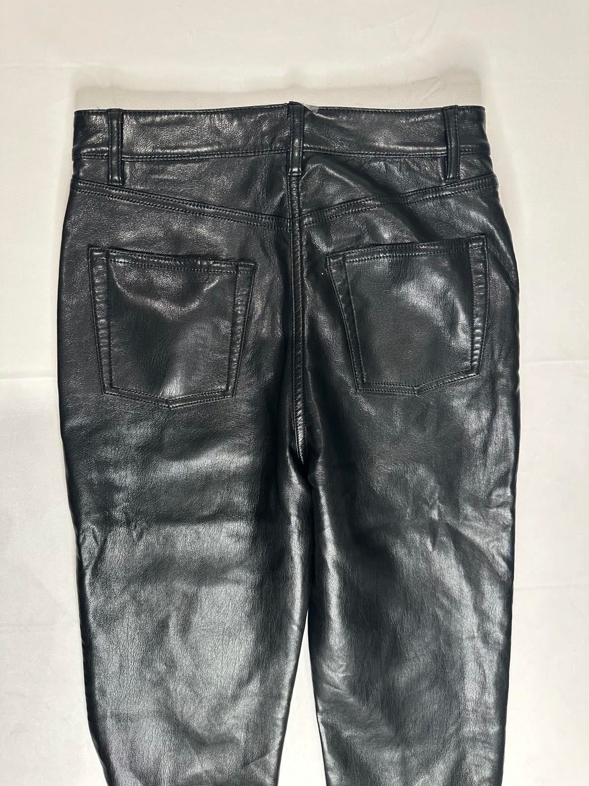 Wilfred Faux Leather Pants - Size 0
